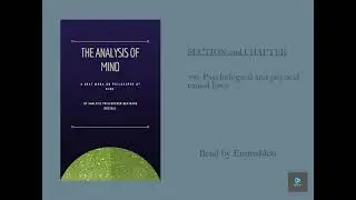The Analysis of mind 06