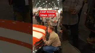 Презентация двигателя Chevelle Чипа Фуза '70 на SEMA 2023! #chipfoose #sema #chevelle