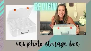 This is trending not just for photos! Photo storage box- review with link