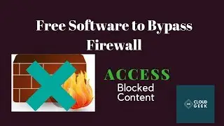 Free software to bypass firewall/opendns