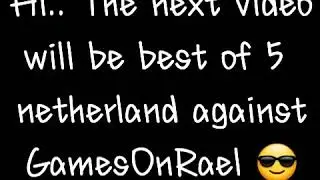 Guess the result of best of 5 | Me vs GamesOnRael?