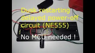 Dusk restarting delayed power-off circuit Finalized