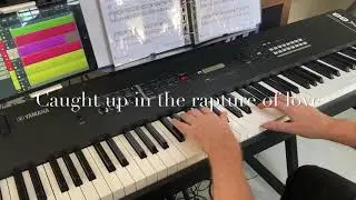 Caught up in the rapture of love, Anita Baker keyboard cover