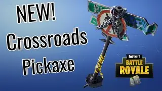 New Crossroads pickaxe in fortnite!