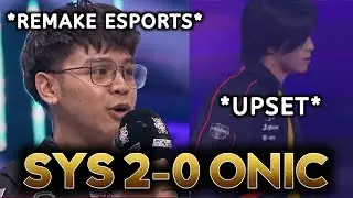 BIGGEST UPSET in MSC! MP THE KING INTERVIEW AFTER SYS SWEEP FNATIC ONIC