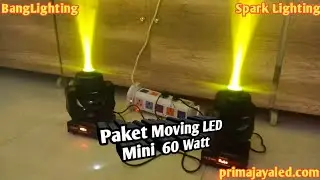 Paket Moving LED Mini  60 Watt