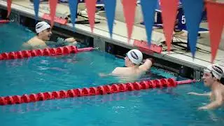 Toby Barnett breaks the RMSC team record in Men 17-18/Senior 400 Yard IM