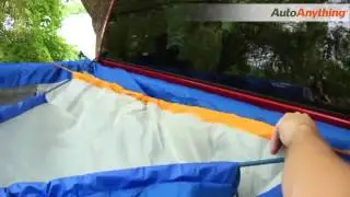 How to Install Napier Sportz Truck Tent - Truck Bed Setup of the Napier 57 Series Tent