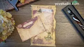 Vintage Letter themed Collection - YourCreativeStudio