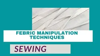 fabric manipulation techniques    Cross Tacking sewing #shorts #fashion #sewing