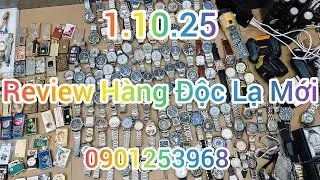 1.10.25 Review Hàng Độc Lạ Mới Đồng Hồ Casio Sector Elgin Tungsten Sapphire Bật Lửa ĐT Motorola