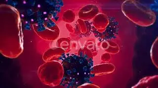 Virus Attack Blood 02 HD | Motion Graphics - Videohive template