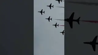 Spectacular fly over at Windsor Castle for President Trump! 🇺🇸🇬🇧