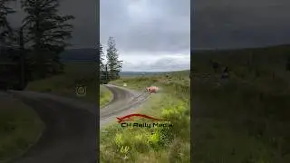 Mistake-Kielder Forest Rally 2024! 🚗💨💨#rally #crash #mistake