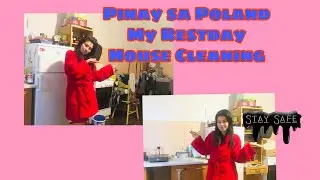 Pinay sa Poland My Restday/House Cleaning