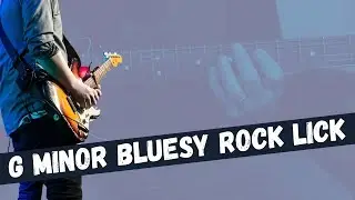 Learn a New Blues Rock Guitar Lick in G Minor | Guitar Lesson Tutorial