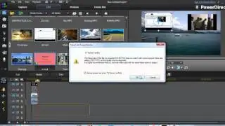 How to add PIP effect on video using Power Director 11