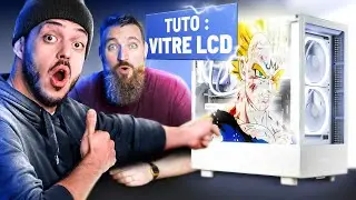 TUTO : Un ECRAN TRANSPARENT dans ton PC Gamer