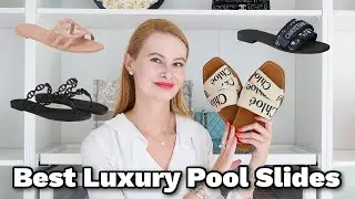 Best Luxury Pool Slides 🏊🏻&zwj;♂️ || Chlo&eacute;, Chanel, Herm&egrave;s & more