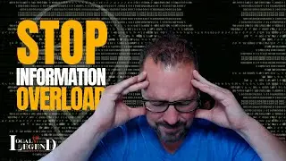 🛑 STOP 🛑  Information Overload!  Transformation Vs. Information
