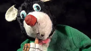 【ブリキおもちゃ】マルサン商会 スモーキング パパ ベア くまさん パイプ タバコ 喫煙 歩行 熊 SMOKING PAPA BEAR japan toys 1960 ブラゼ