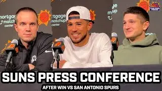 Devin Booker, Grayson Allen and Jordan Ott After KNOCKING OFF Undefeated San Antonio Spurs