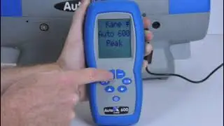 Using the Ansed Kane Auto600 Portable Diesel Smokemeter Opacimeter
