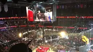 WWE Goldberg's Entrance On Raw 2017