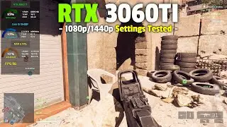 Battlefield 6 : RTX 3060 Ti - 1080p/1440p Settings Tested - DLSS ON/OFF