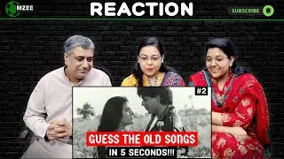 Guess The Old Songs in 5 SECONDS CHALLENGE | Hindi Bollywood Old Songs | Reaction!