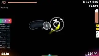 fea | Nekomata Master - Avalon no Oka [Insane] +HDDT 99.84% | Snipe Adamqs {#1 430pp FC} - osu!