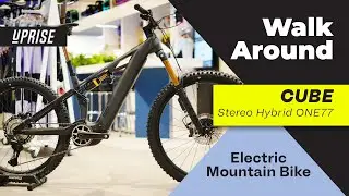 2026 CUBE STEREO ONE77 HPC HYBRID Electric Mountain Bike Walkaround