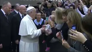 Papa Francisco Audiencia general (Aula Pablo VI) 7 Marzo de 2018