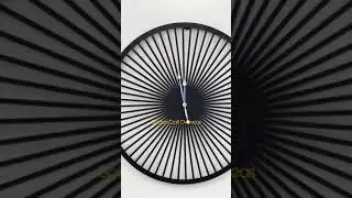 - GCO LASER CUTTING WALL CLOCK WITH EXCLUSIVE NEEDLES