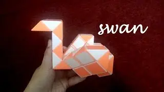 Smiggle snake puzzle or Rubik's twist 48 - Swan