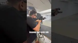 9mm AR with insanely fast rate of fire