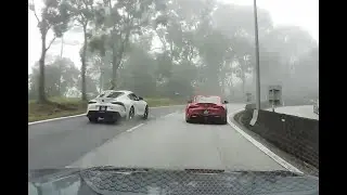 FOGGY GENTING DOWNHILL RUN ft A90 SUPRA B58 (250104) | #uluyam #gentingrun #touge #MTHRFKNWIN