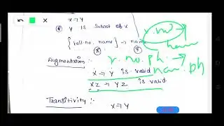 Functional dependency