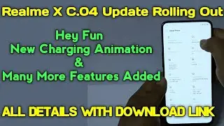 Finally New Update C.04 Rolling Out For Realme X  | Realme X C.04 Update Review  | Realme X Hey Fun
