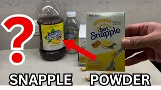 ANY GOOD?  Diet Snapple Powder Drink Mix &ndash; Sugar-Free & Delicious, Made with Natural Flavors
