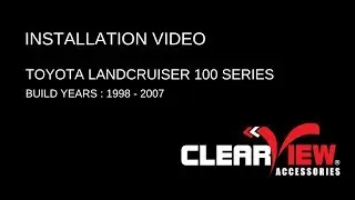 Toyota LandCruiser 100 Series | Установка буксировочных зеркал | Аксессуары Clearview