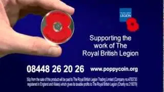 The 2013 &pound;5 Poppy Coin