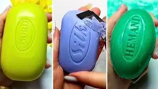 MOST DRY SOAP CUTTING🐈✨ Compilation Set | Most Satisfying ASMR Video 💝😍 #asmr #soap #satisfying