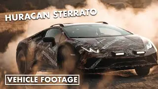Lamborghini teases Huracan Sterrato tackling terrain