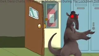 Dark Daria Charlie The Anteater Misbehaves During The Lockdown Drill