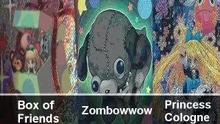 Yugioh Box of Friends , Zombowwow , & Princess Cologne New Number Hunters Cards