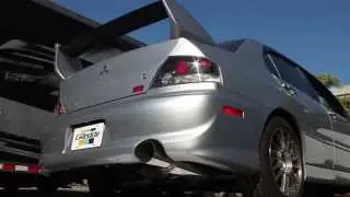 GReddy Revolution RS Exhaust - Mitsubishi Evo8 (CT9A) Evo9