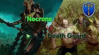 Warhammer Wednesday (Tuesday) Necrons Characters Vs Shamblerot Vectorium DeathGuard