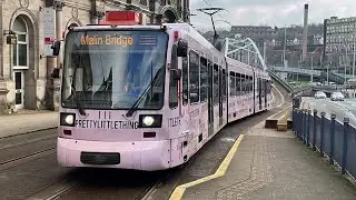 Sheffield Supertram - Castle Square to Malin Bridge (2024 Full Ride)