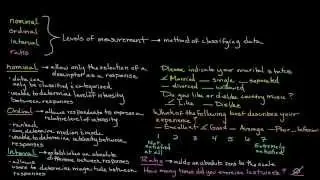 Episode 4: Levels of Measurement (Scale Measurement)